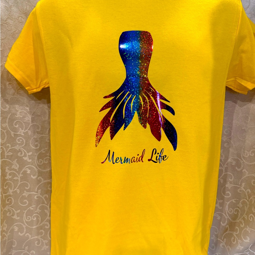 T-Shirt, Mermaid Life. S,M,L,XL